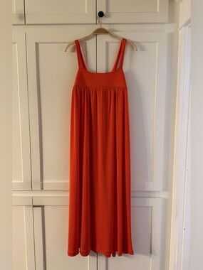 Altar PDX NWT Seville dress in Negroni (tangerine)